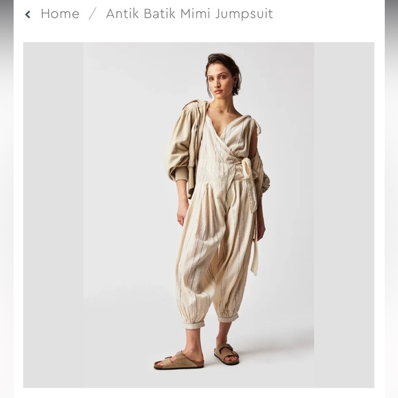 SALE🤍ANTIK BATIK Mimi jumpsuit ✨ - Picture 5 of 14